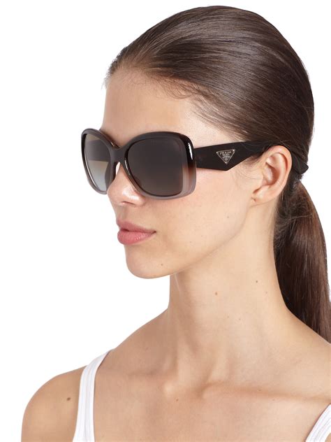 prada oversized square glam sunglasses|prada sunglasses for women price.